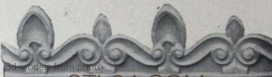 Фризы (FRIESE_1525 -  | 3D model 3DSMAX / OBJ / STL) 3D модель для ЧПУ станка